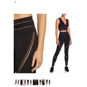 Free People Movement Set Legging Bra High Waist ladder Compression 2 Piece XS